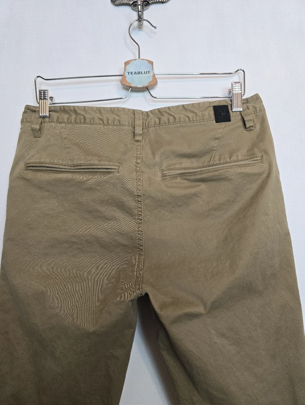 Vuori Collins Chino Pants Men’s 33 V433 Brown Stretch Cotton Slim Travel Casual - Picture 8 of 12